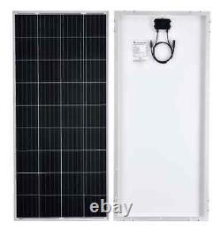 200 Watt 12 Volt Mono Solar Panel 200w 12v Off Grid Rv Charge De Batterie Marine