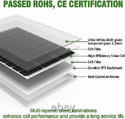 200w 12v Mono Solar Panel 200 Watt Hors Réseau Power Home Rv Remorque Camper Marine