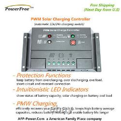 200w 200 Watt 2 100w Solar Panel Plug-n-power Space Flex Kit Pour Batterie 12v
