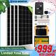 200w 400w Watt 12v Mppt Solar Panel Kit 100ah Lithium Batterie Charge Rv Off Grid