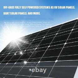 200w Classe A Flexible Solar Panel 200watt 18v Chargeur De Batterie Pour Rv Boat USA