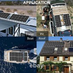 200w Watts Solar Panel 18v 12v Pour Batterie Charging Boat Caravan Rv Camping Home