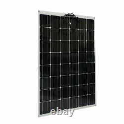 200w Watts Solar Panel Batterie Charge Pour 18v Rv Boat Home Car Off Grid Kit XI