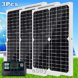 2400 Watts Solar Panel Kit 100a 12v Chargeur De Batterie Avec Contrôleur Caravan Boat