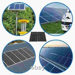 2400W Panneau solaire Watt Monocristallin PV 12V pour maison, camping-car, bateau et kits de voiture