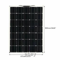 300w 150wx2 Watts 12v Mono Solar Panel High Efficiency Module Rv Boat Camping Us