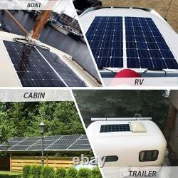 300w Mono Solar Panel Kit 12v Caravan Home Off Gird Batterie Charge Puissance Watt