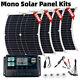 400 Watts Mono Solar Panel Kit 100a 12v Batterie Chargeur Contrôleur Caravan Boat