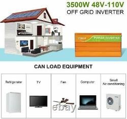 4kw 4000w Watt 48v Hors Réseau Panneau Solaire System20-195w Panneau Solaire Pour La Maison