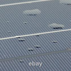 500w Solar Panel Complete Kit 5x 100 Watt Pv Module Flexible 50a Contrôleur Rv