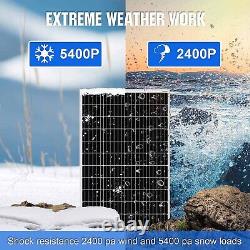 600 Watts Mono Solar Panel 23,5% Module À Haute Efficacité Monocristallin Off-grid