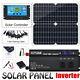 6000 Watts Peak Solar Panel Kit Solar Power Generator 100a Home 110v Grid System