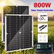 800 Watts Solar Panel Kit 100a 12v Chargeur De Batterie Avec Contrôleur Caravan Boat Rv
