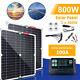 800 Watts Solar Panel Kit 12v Chargeur De Batterie Avec 100a Contrôleur Caravan Boat Us