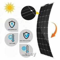 800w 400 Watt Monocrystallin Solar Panel Kit 18v Power Rv Chargeur De Batterie De Voiture