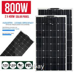 800w 400 Watt Monocrystallin Solar Panel Kit 18v Power Rv Chargeur De Batterie De Voiture