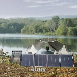 ALLPOWERS SP035 200W Chargeur de panneau solaire portable Mono pliable avec kit MC-4