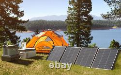 ALLPOWERS SP035 200W Chargeur de panneau solaire portable Mono pliable avec kit MC-4