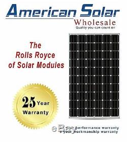 Américains Solaires En Gros 280w 20 Pièces (5600 Watts) Mono Panneaux Solaires