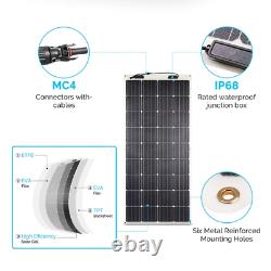 Boîte Ouverte Renogy 248° Flexible 160w Mono Solar Panel 160w 160 Watt Off Grid Bateau
