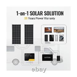 Bougerv 180 Watts Mono Solar Panel, 12 Volts Monocristallin Solar Cell Charg