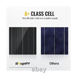 Bougerv 180 Watts Mono Solar Panel, 12 Volts Monocristallin Solar Cell Charg