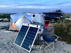 Bundle 2x Sunpower 110 Watt Panneaux Solaires Flexibles (contrôleur Mppt Incl. Etc)