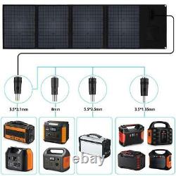 Chargeur Portable De Batterie De Panneau Solaire Pliable De 100 Watts 12 Volts Pour Rv