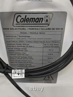 Coleman 200w 2x100w 2x100 Watt Panneau Solaire Monocristallin 12v Maison Rv Marine