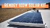 Configuration Solaire Simple De Rv Installant Renogy 100 Watt Solar Kit U0026 Onduleur