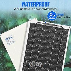 Eco-worthy 100w 130watt Flexible Mono Solar Panel 12v Volt Portable Boat Home Rv