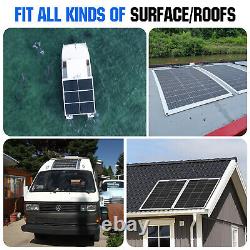 Eco-worthy 100w 130watt Flexible Mono Solar Panel 12v Volt Portable Boat Home Rv
