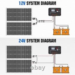 Eco-worthy 200 Watts 12 Volt/24 Volt Solar Panel Kit Avec Haute Efficacité Mon