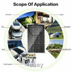 Générateur D'énergie Solaire Portable +600 Watts Panneaux Solaires Sauvegarde En Cas De Catastrophe D'urgence