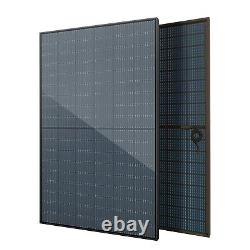 Jjn 10bb Panneaux Solaires Bifaciaux De 400 Watts 12v/24v 2400-8000 Watt