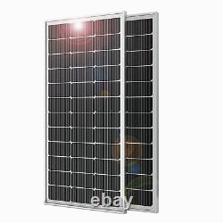 Jjn 9bb Panneau Solaire 12v 100 Watt Panneaux Solaires Monocristallins À Haute Efficacité