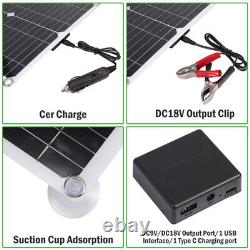 Kit de chargeur de batterie pour panneau solaire 2800W Watt 12V & contrôleur 100A pour camping-car, bateau et maison