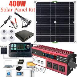 Kit de panneau solaire 4000W Convertisseur d'énergie solaire Générateur Chargeur Système de maintien