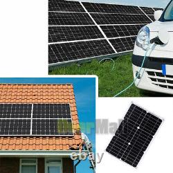Kit de panneau solaire 800W Watt 12V monocristallin avec contrôleur de charge solaire 100A