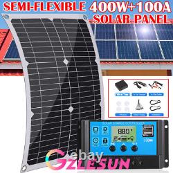 Kit de panneau solaire de 1200W 800W 400Watts avec chargeur de batterie et contrôleur pour caravane bateau