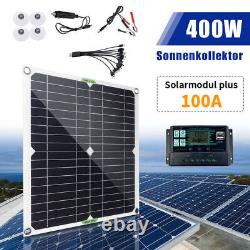 Kit de panneau solaire de 4000 watts avec chargeur de batterie 100A 12V et contrôleur pour caravane bateau US