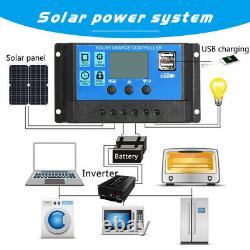 Kit de panneau solaire de 4200 watts avec chargeur de batterie 100A 12V et contrôleur pour caravane et bateau