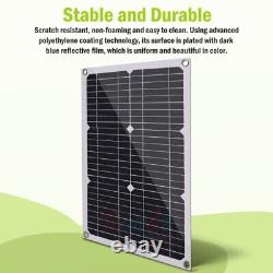 Kit de panneau solaire monocrystallin 100W 200W 400W 2000W 12V pour maison et camping-car