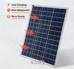 Kit de panneaux solaires de 1000 watts complet 12v avec 2 panneaux de 500 watts et 2 contrôleurs