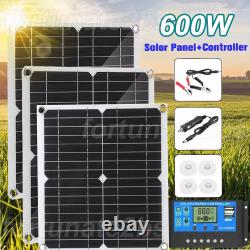 Kit de panneaux solaires de 1200 Watts avec chargeur de batterie 100A 12V et contrôleur pour caravane et bateau