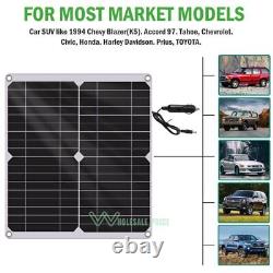 Kit de panneaux solaires de 2000 watts avec chargeur de batterie 100A 12V et contrôleur pour caravane bateau