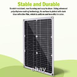 Kit de panneaux solaires de 400W avec onduleur de 5000W, chargeur de batterie et contrôleur de 100A pour système hors réseau.