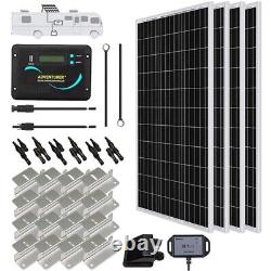 Kit solaire RV Monocristallin 400 Watts 12 Volts hors réseau avec contrôleur de charge