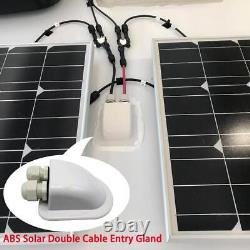 Kit solaire marin flexible de 550 Watts, régulateur de charge MPPT de 50A