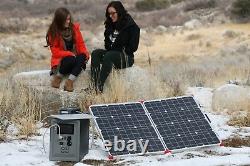 Lion Energy Solar Panel 100 Watt Portable Poignée De Transport Facile Et Pliable